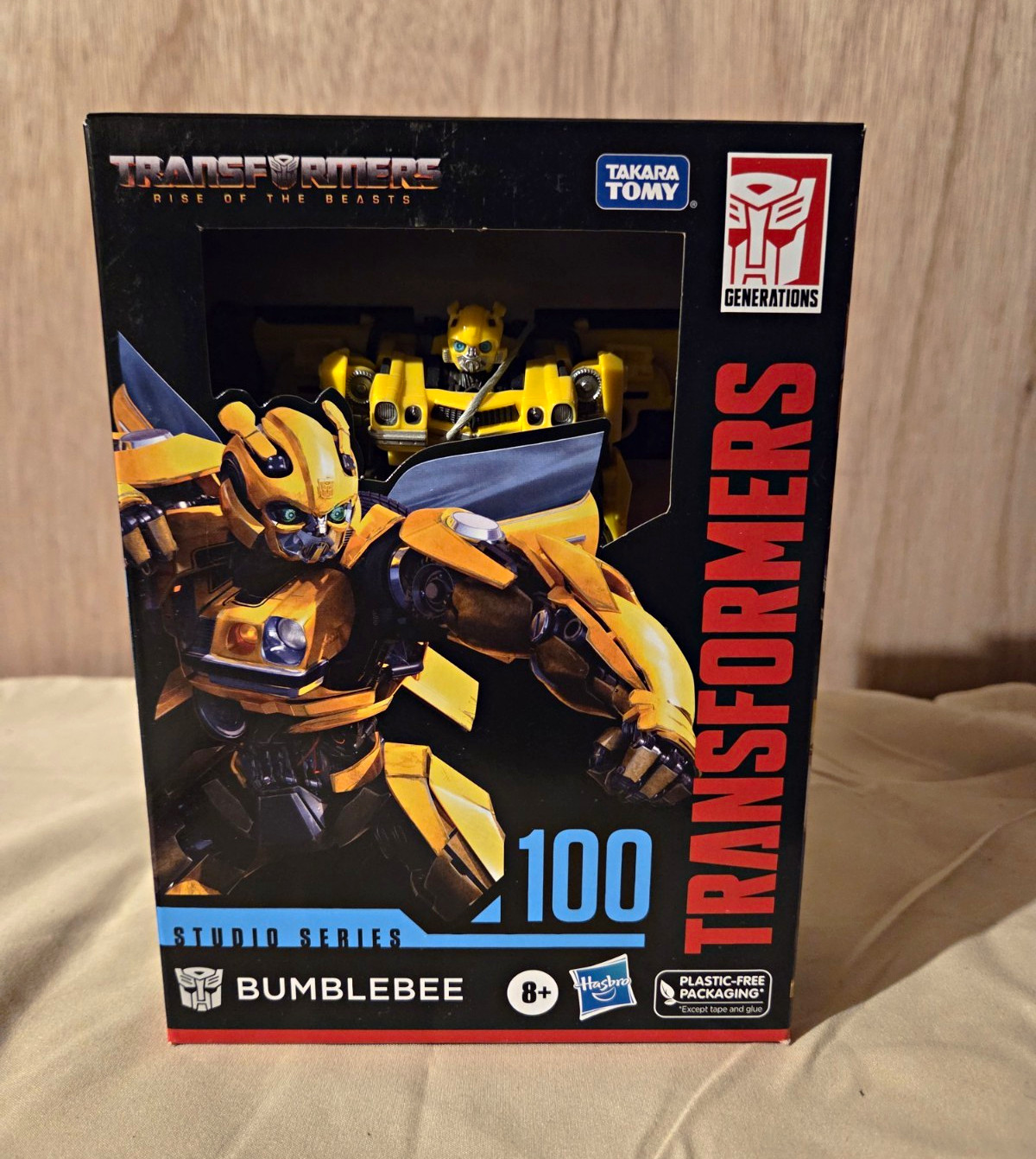 Hasbro Transformers Studio Series 100 Bumblebee Rise of the Beasts Autobot