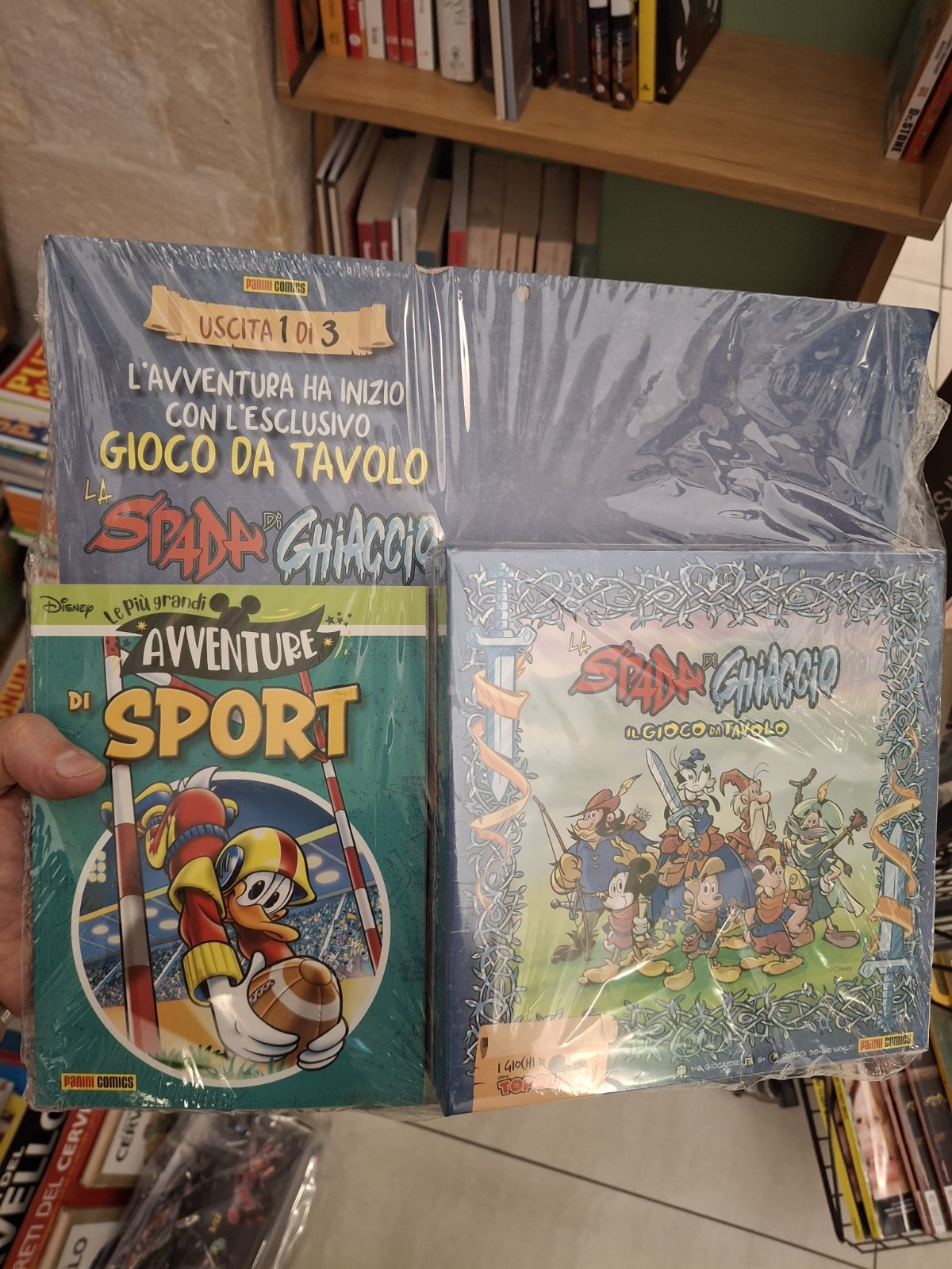 Panini Comics Disney La Spada di Ghiaccio + Avventure di Sport Lotto 3 pz