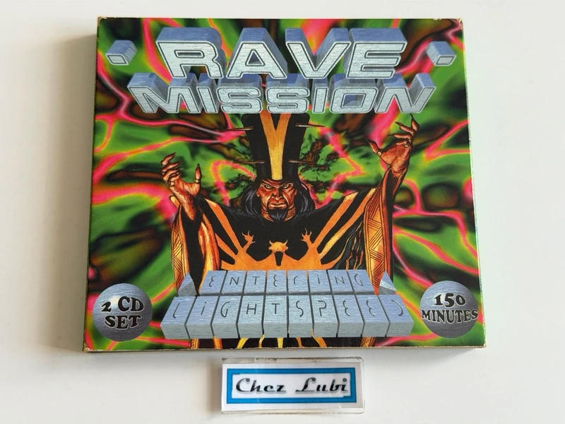 Rave Mission Volume II Entering Lightspeed - Trance Acid Traxx - 2 CD - 1994