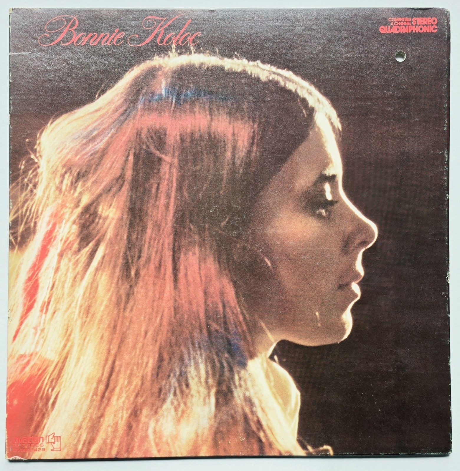 BONNIE KOLOC - BONNIE KOLOC LP 1973 (OVATION) OVQD/1329 PROMO QUADRAPHONIC