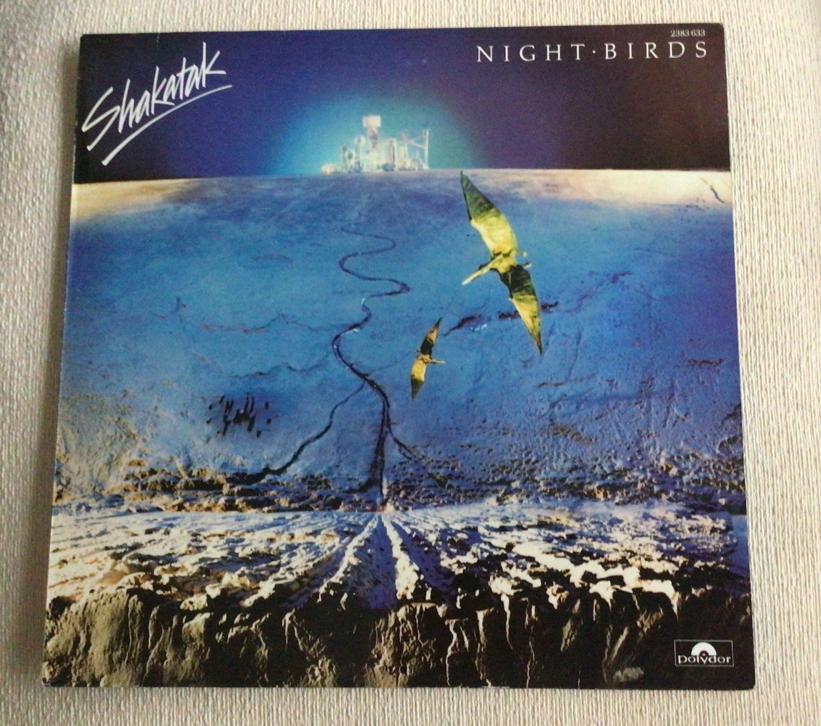 SHAKATAK - NIGHT BIRDS - 1982 POLYDOR LABEL LP - EXC.