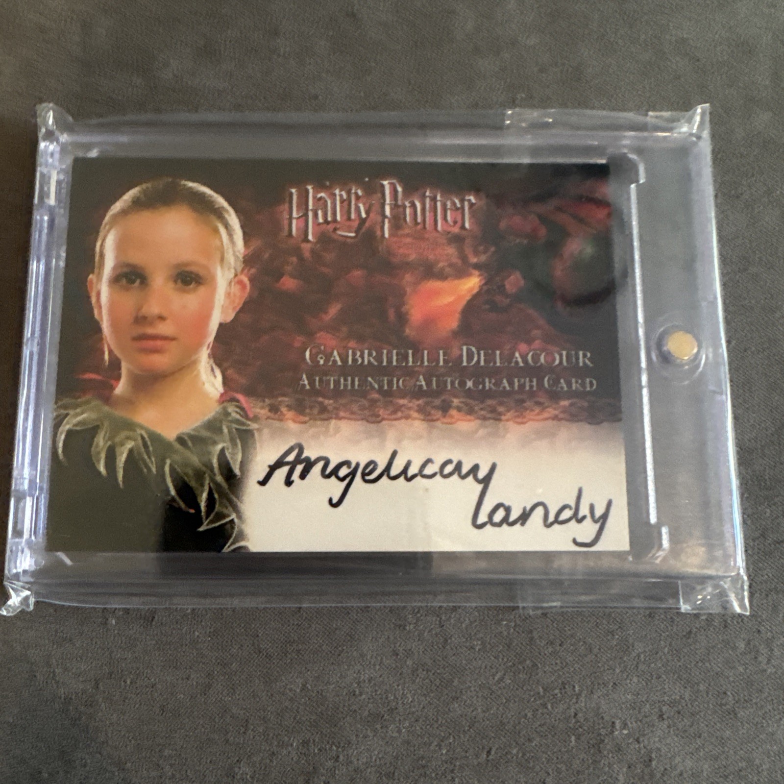2005 ArtBox Harry Potter and the GOF Gabrielle Delacour Angelica Mandy Auto