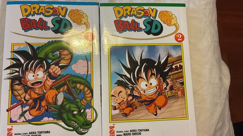 Lotto Dragon Ball SD 1 + 2 Edizione Italiana Star Comics