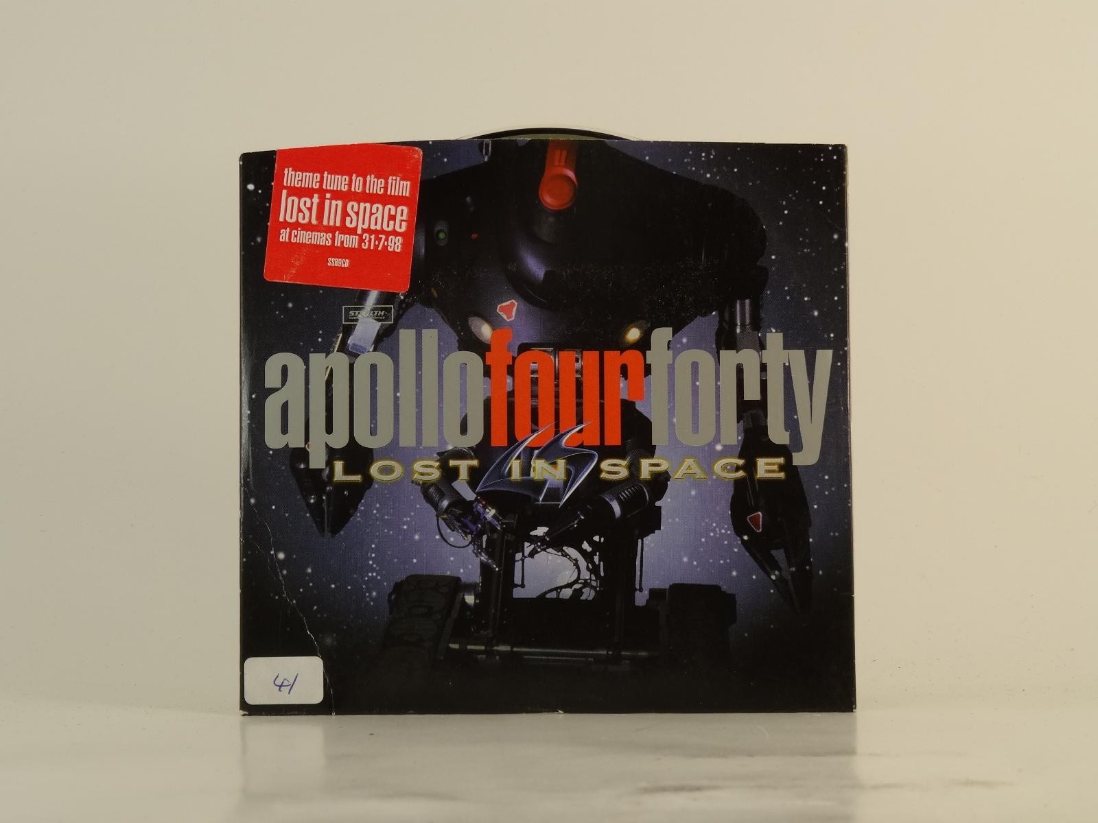 APOLLO FOUR FORTY LOST IN SPACE (E16) 1 Track Promo CD Single including Card Sle