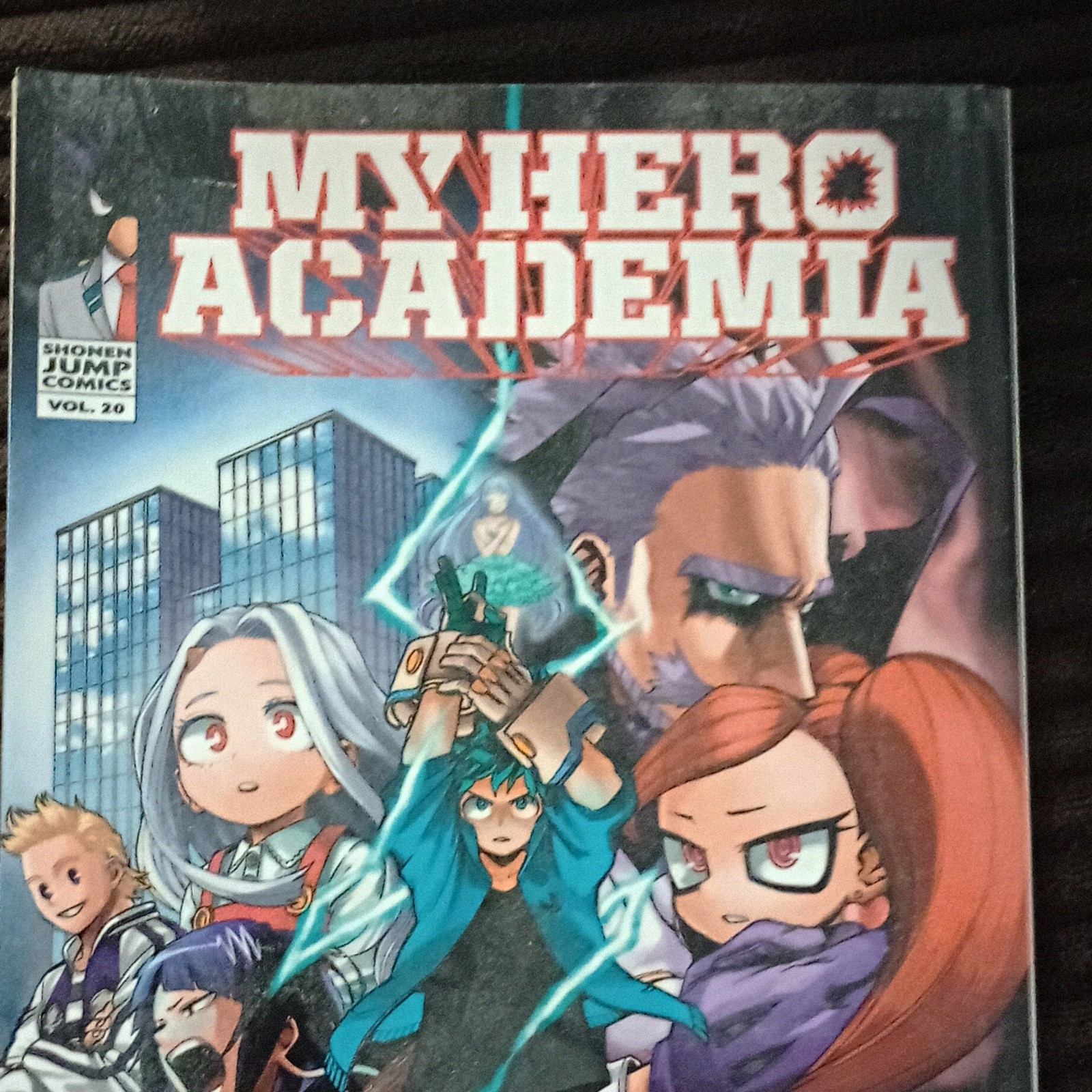 My Hero Academia Manga Vol 20 Kohei Horikoshi brossura commerciale inglese