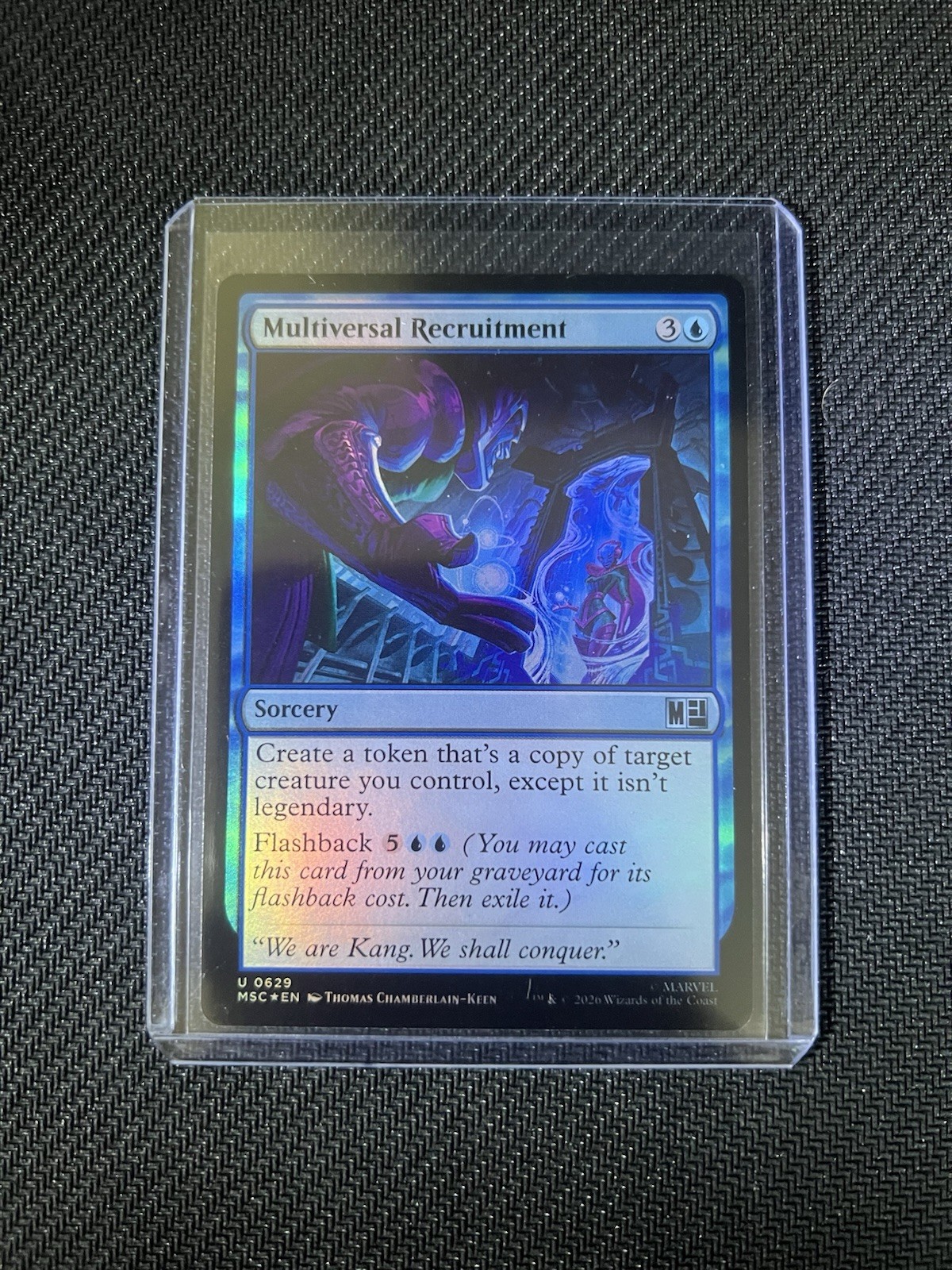 MTG Marvel Super Heroes-Commander-Multiversal Recruitment-0629-FOIL