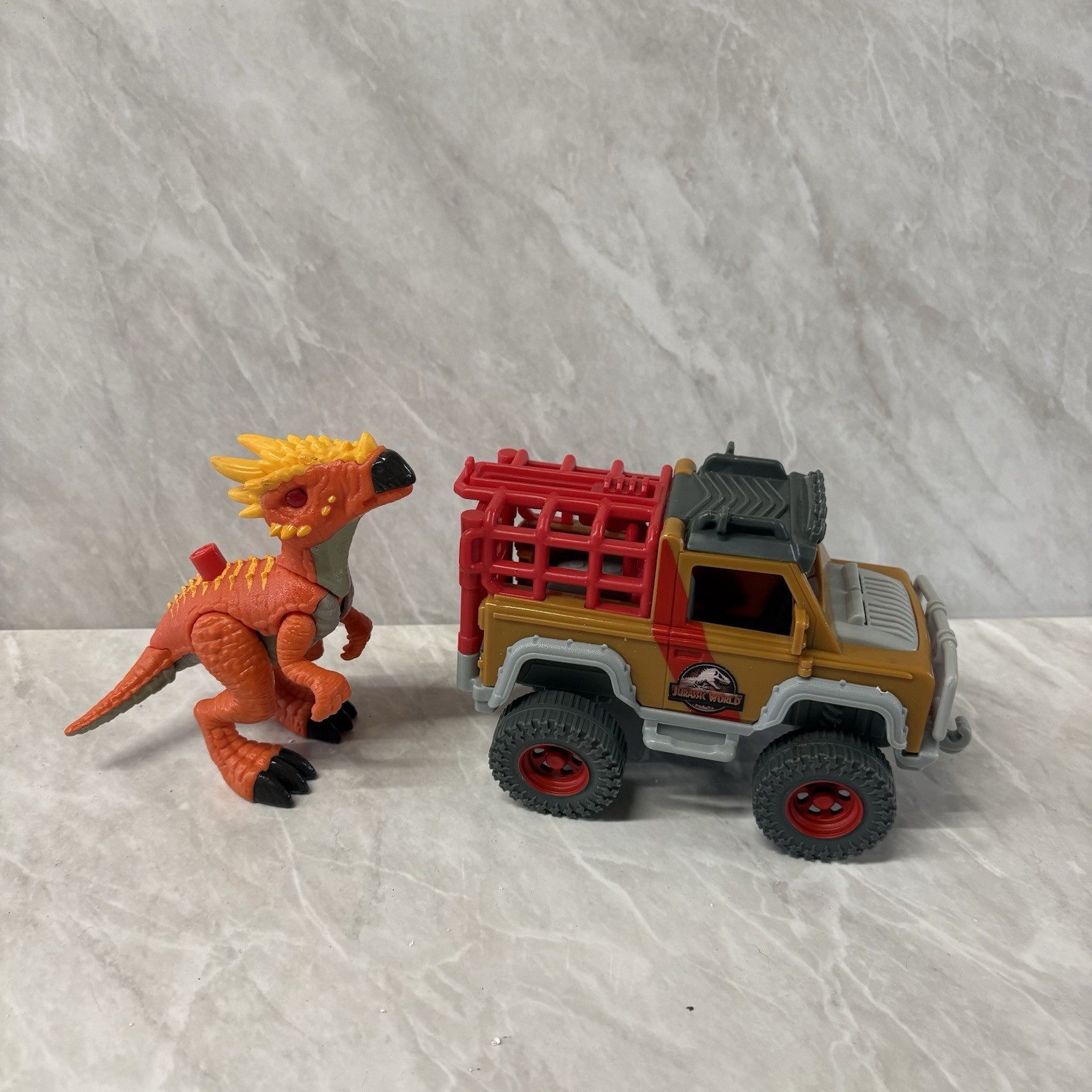 Jurassic Park Imaginext Jurasic World Vehicle & Dinosaur