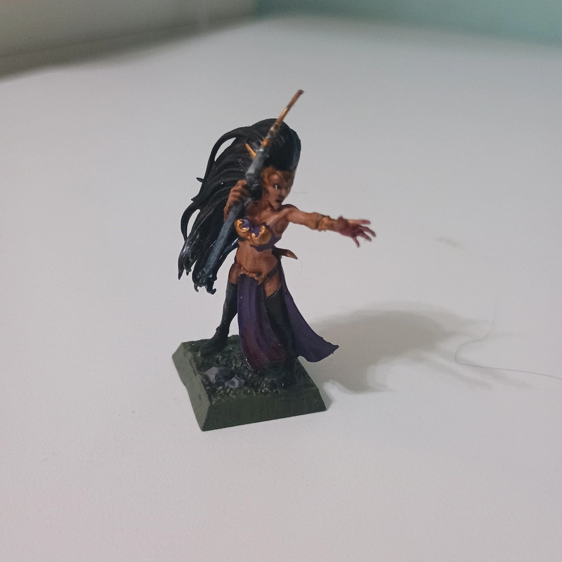 Warhammer - whfb - dark elf sorceress