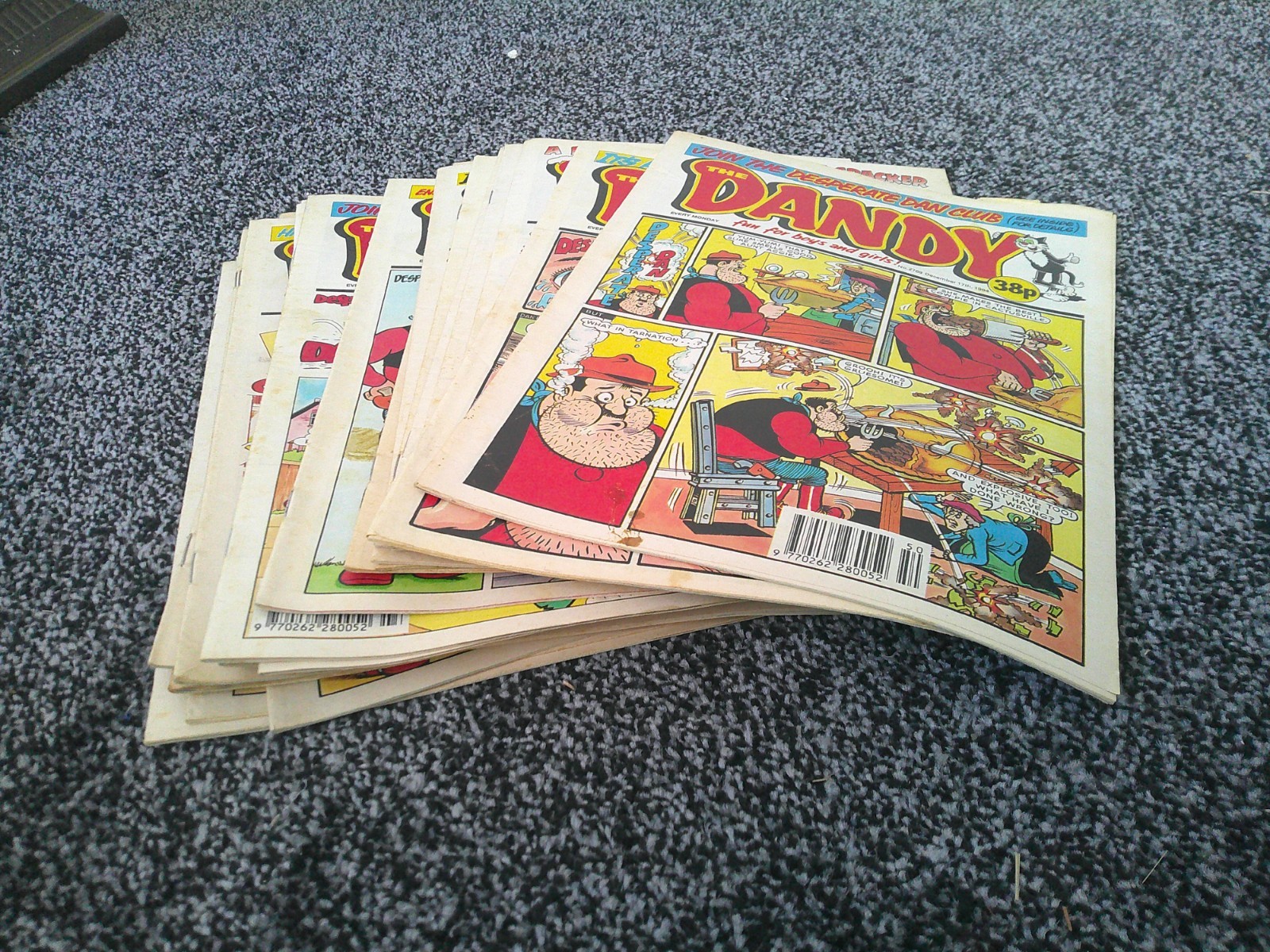 1994 Dandy Comic Bundle x  25, Job Lot UK Vintage Comics,