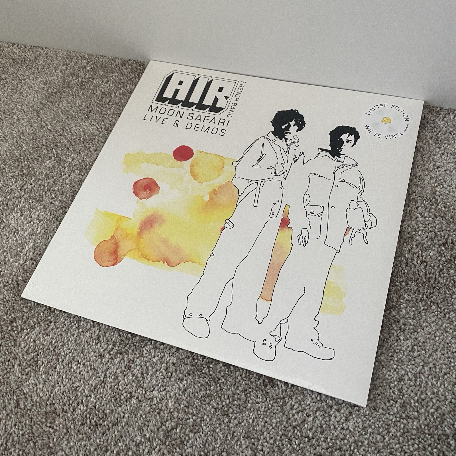 Air Moon Safari Live & Demos RSD 2025 White Vinyl ON HAND