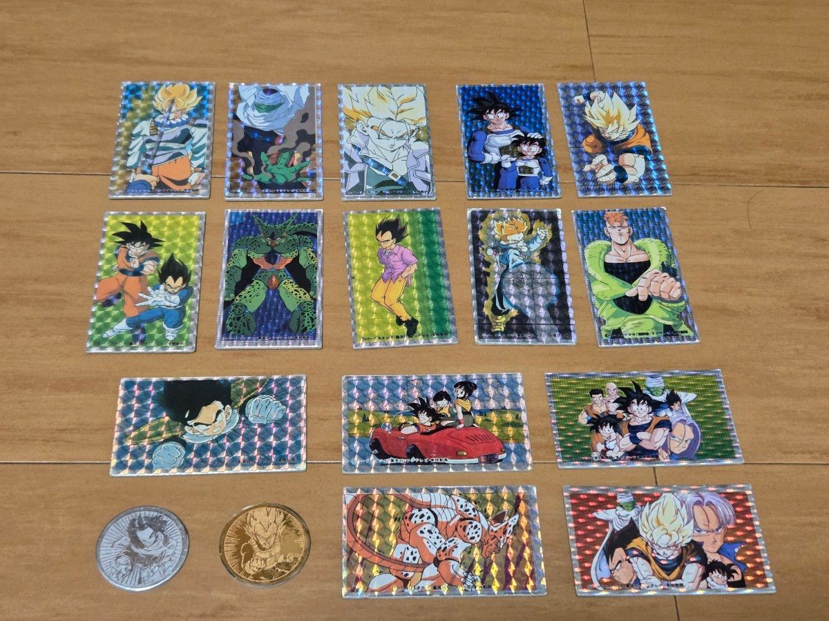 Dragon Ball Menko card set Holo vintage RARO giapponese usato anime A35