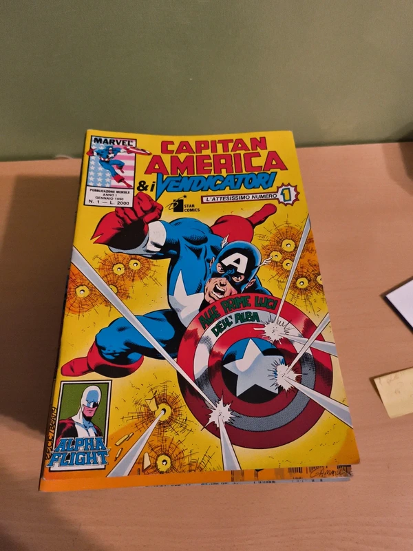 Lotto Fumetti Capitan America & i Vendicatori - Star Comics (Anni 90)