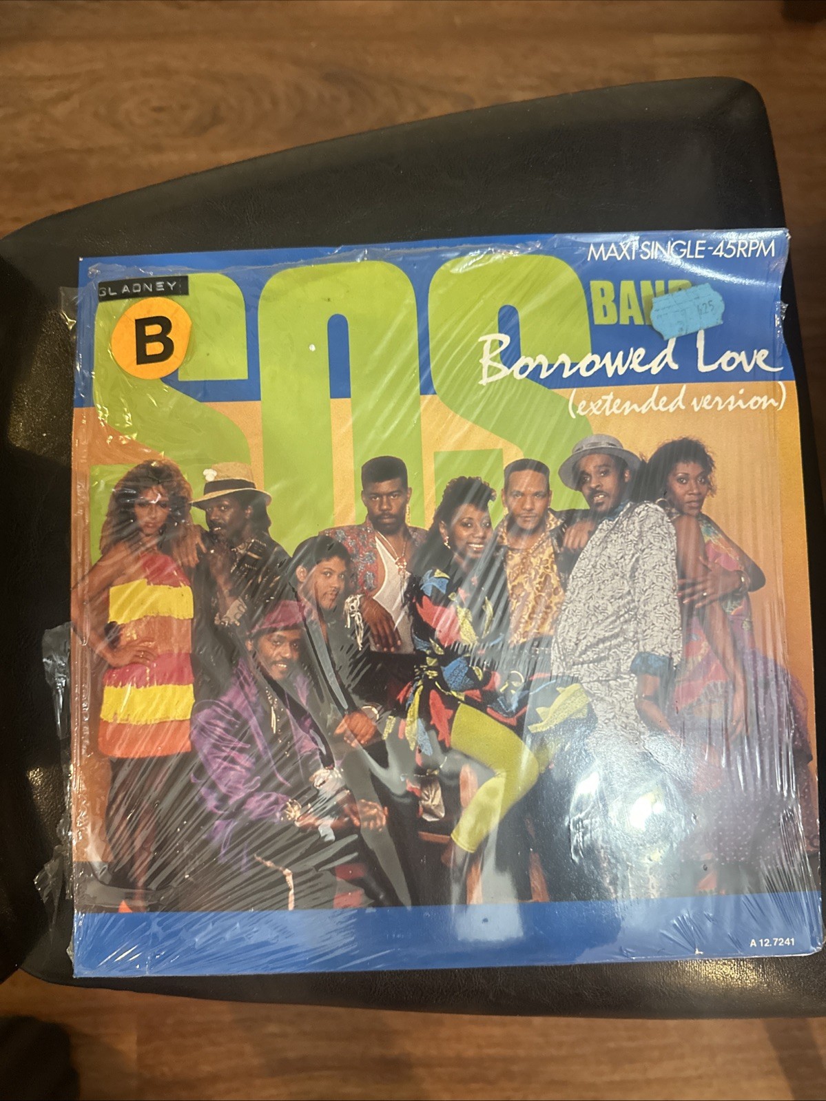 The S.O.S. Band Borrowed Love 12" Vinyl Single 1986 Tabu Jimmy Jam Terry Lewis