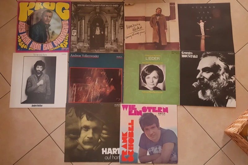 10 Schallplatten LPs Vinyl
