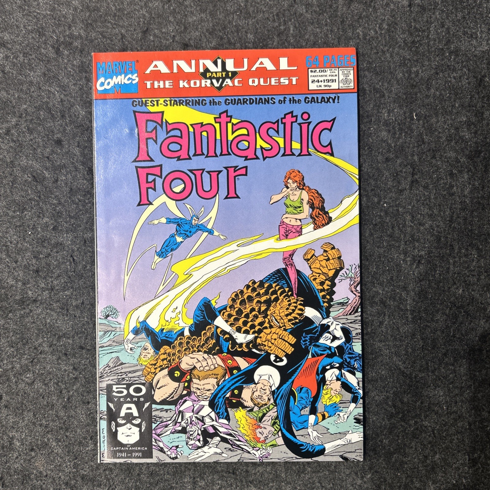 FANTASTIC FOUR Annual #24 (1991) - Korvac Quest