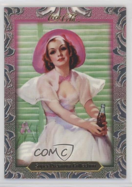 1995 Collect-A-Card Coca-Cola Super Premium calendario foto fronte 1938 #36 0kb5