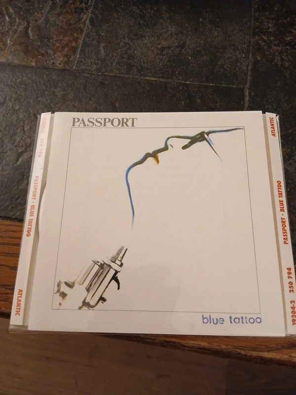 Passport Blue tattoo CD