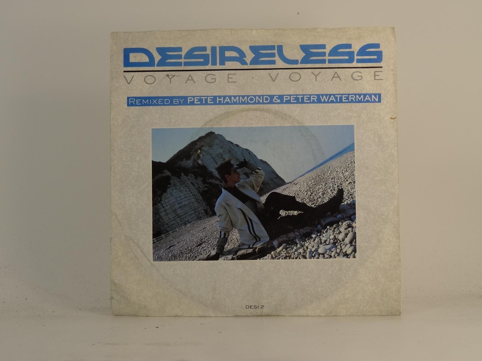 DESIRELESS VOYAGE VOYAGE (2) (78) 2 Track 7" Single plus Picture Sleeve CBS