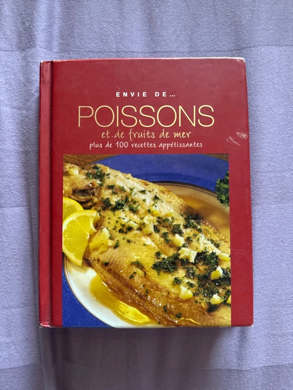 Livre de cuisine de poissons