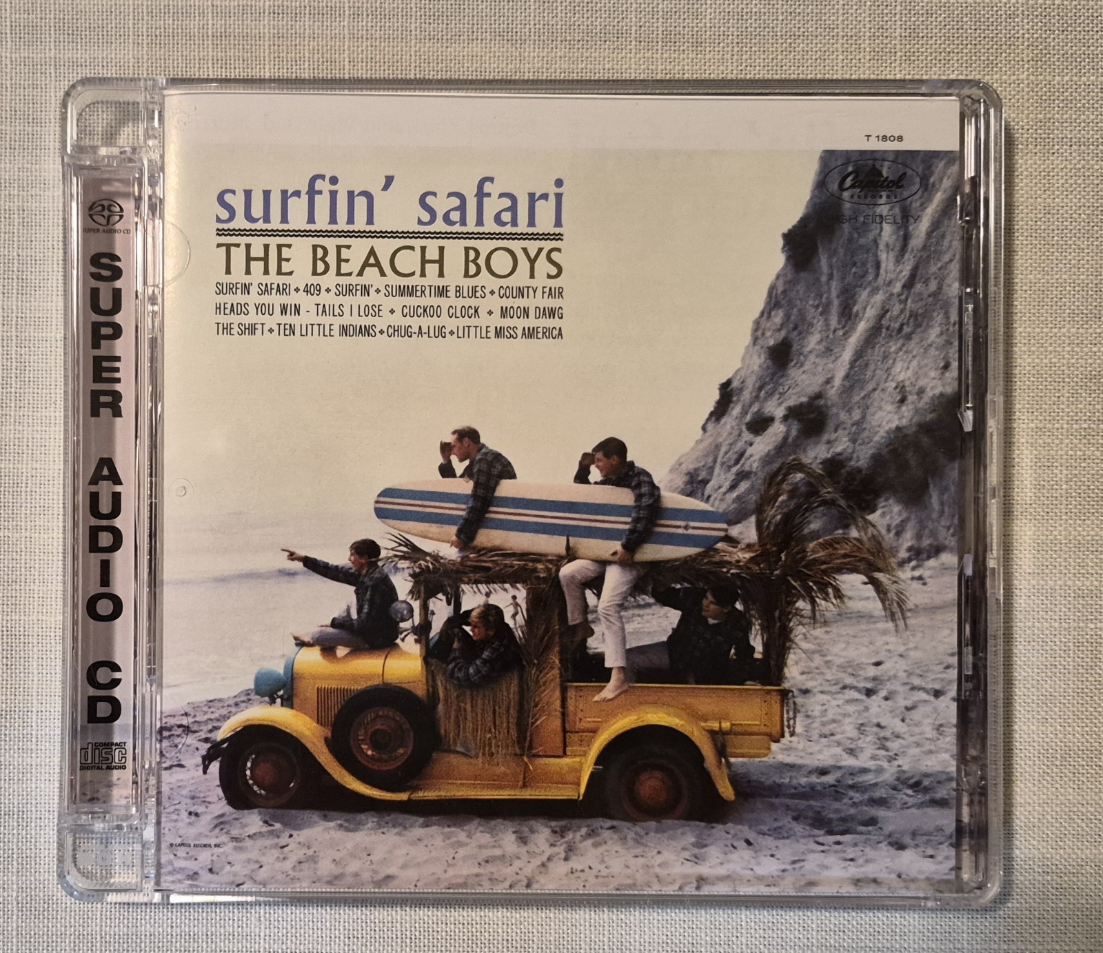 Beach Boys  "Surfin' Safari" & "Surfin' USA" Super Audio CDs Mint-Minus Cond.