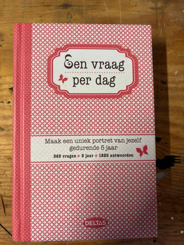 Een vraag per dag | Nieuw! | Maak een uniek portret van jezelf gedurende 5 jaar