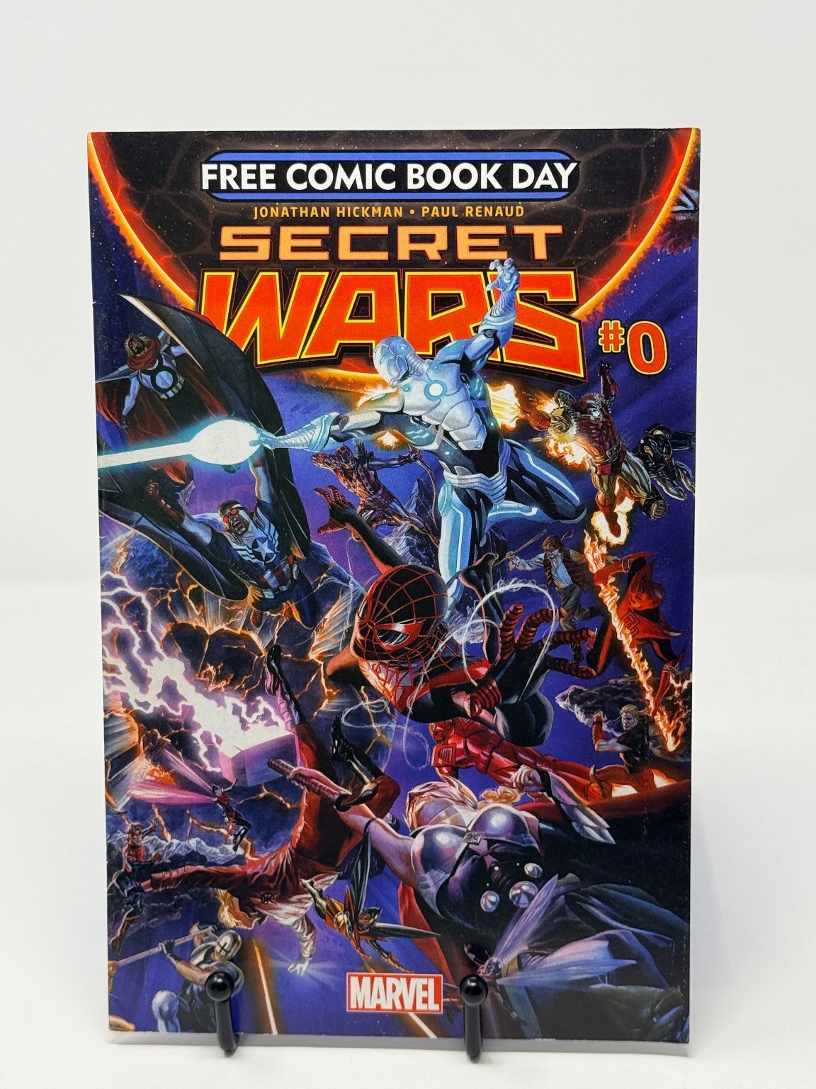 Secret Wars #0 Jonathan Hickman Paul Renaud Marvel 2015 FREE COMICBOOK DAY FCBD