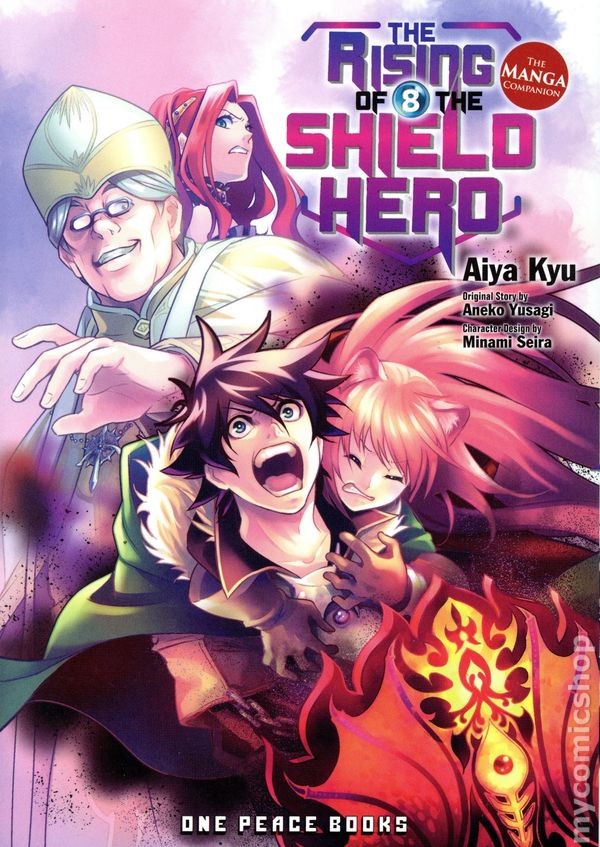 Rising of the Shield Hero GN The Manga Companion #8-REP NM 2018 Immagine Stock