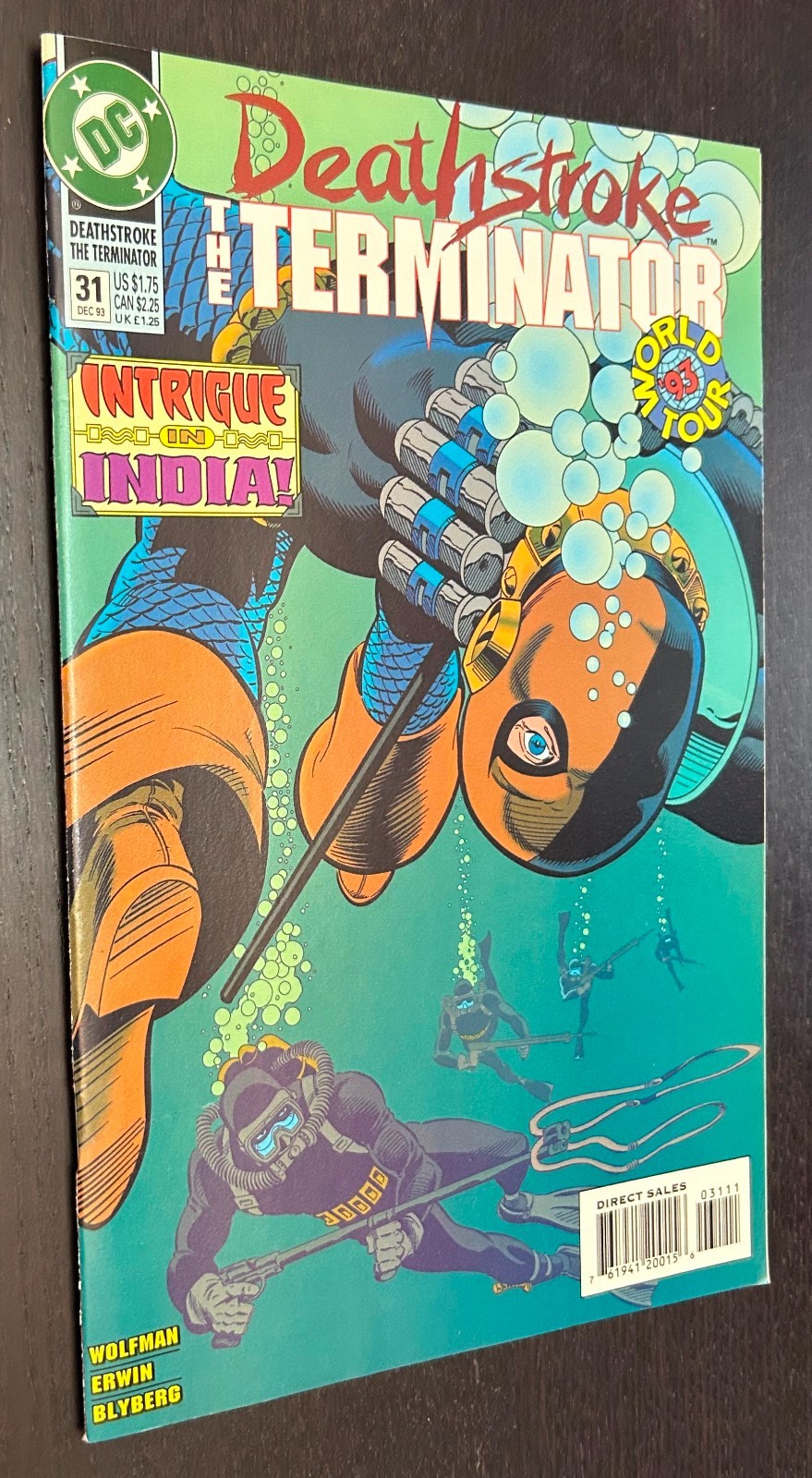 DEATHSTROKE THE TERMINATOR #31 (DC Comics 1993) -- quasi nuovo -