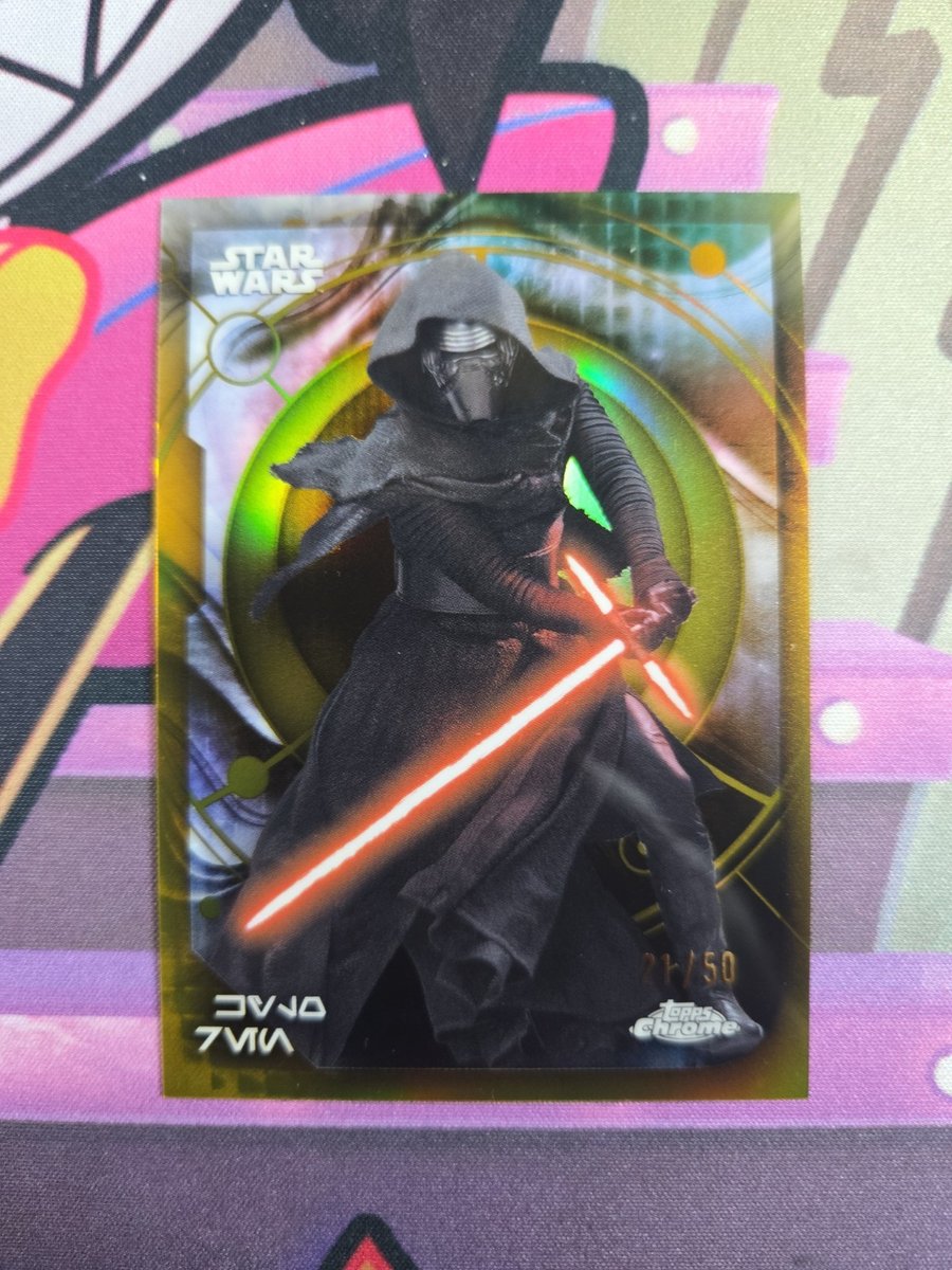 2026 Topps Chrome Star Wars Kylo Ren #57 oro /50 SP