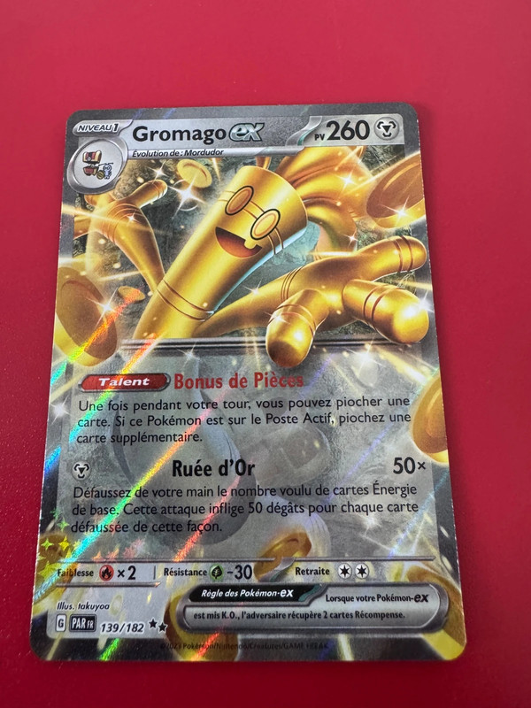 Gromago EX 139/182 Écarlate et Violet