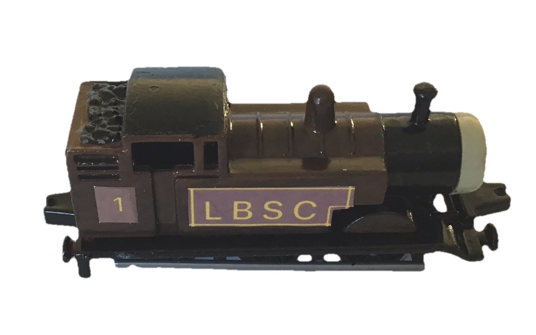 CUSTOM Thomas & Friends VINTAGE  ERTL BROWN THOMAS L B S C 1 Train Hand Painted 