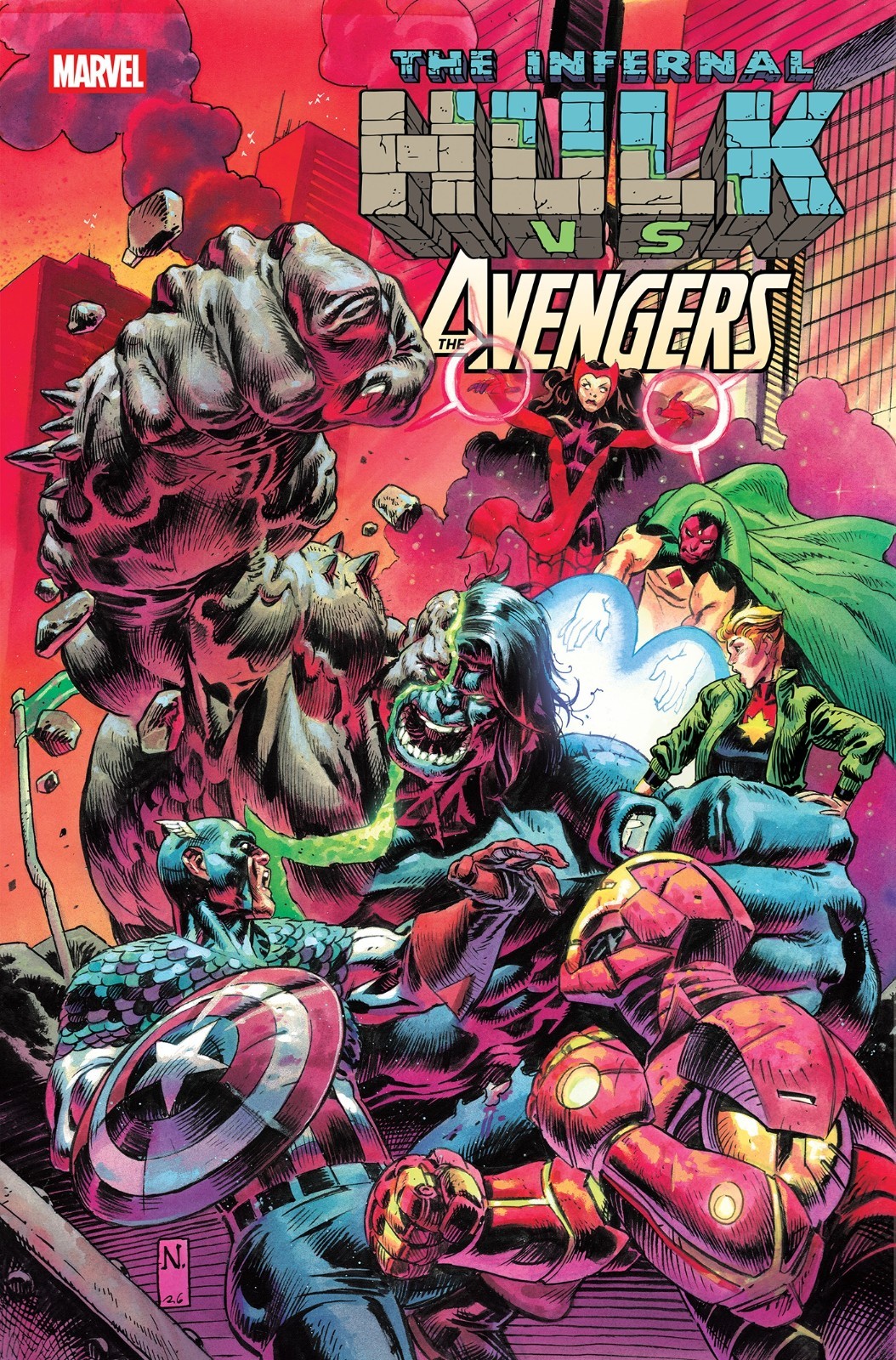 INFERNAL HULK VS. AVENGERS #1 - PREVENDITA 12/02/2026
