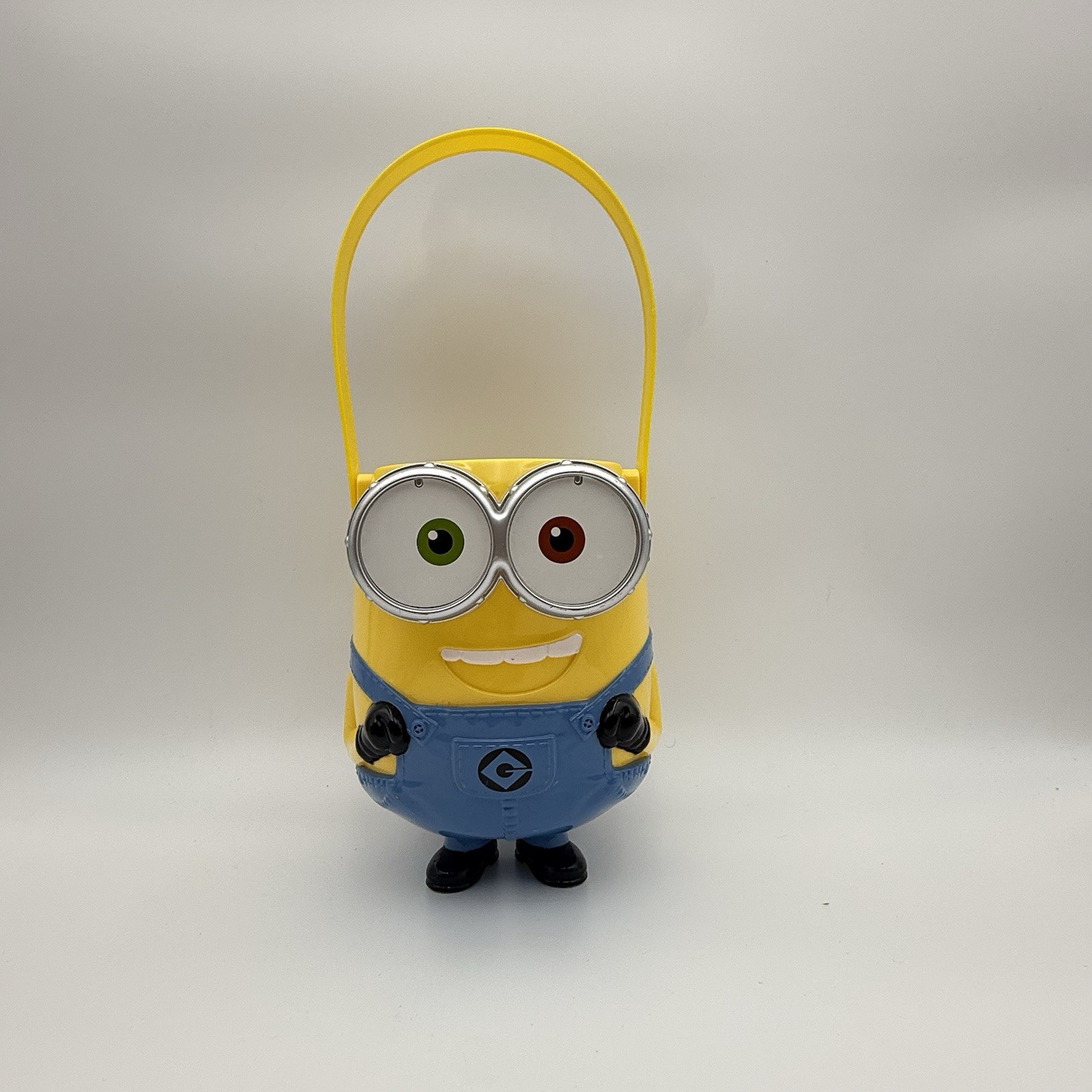 Despicable Me Minions Bob Plastic Character Bucket Pail Toy Storage Container