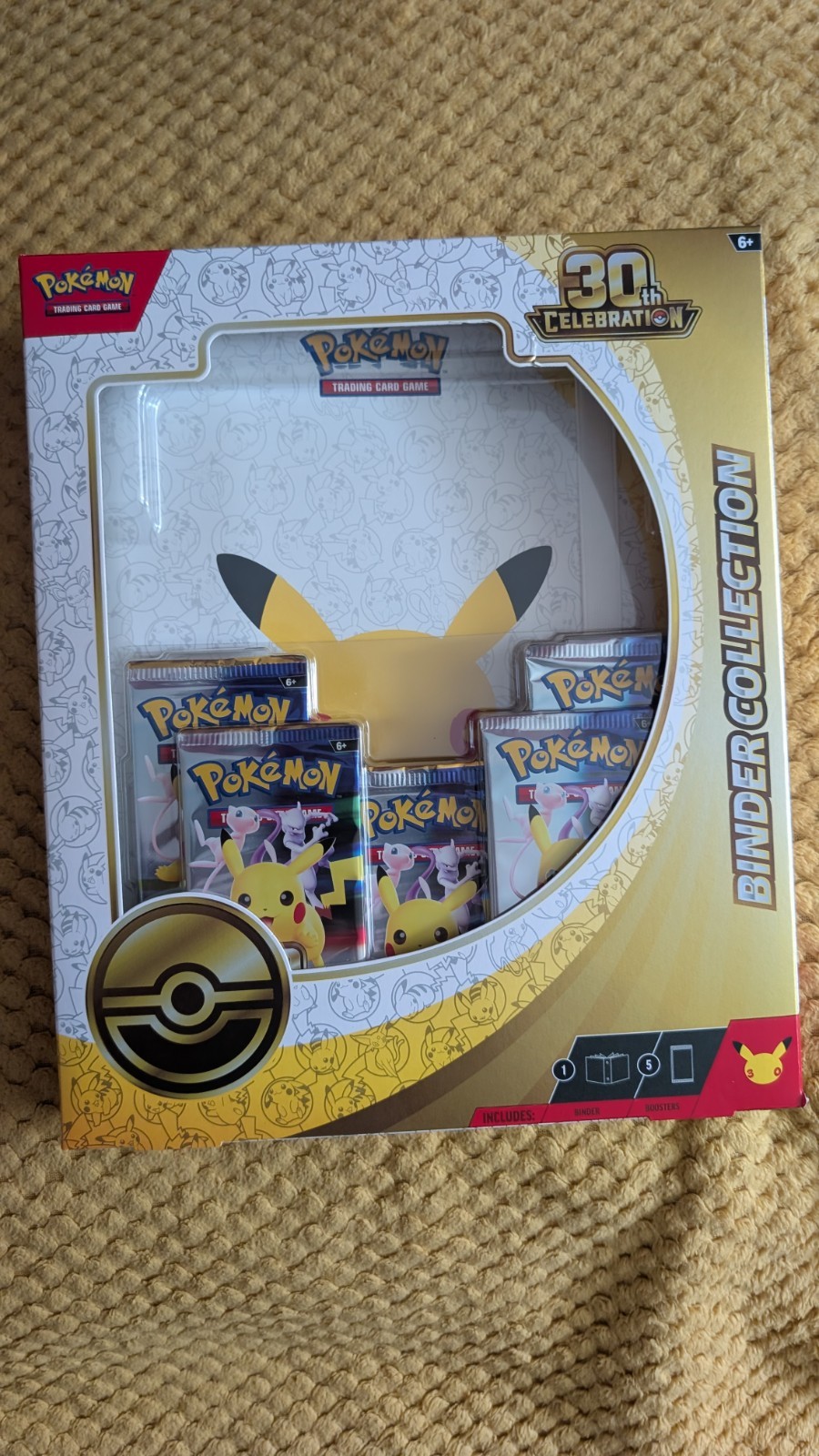 Pokémon TCG 30th Anniversary Binder Collection New 