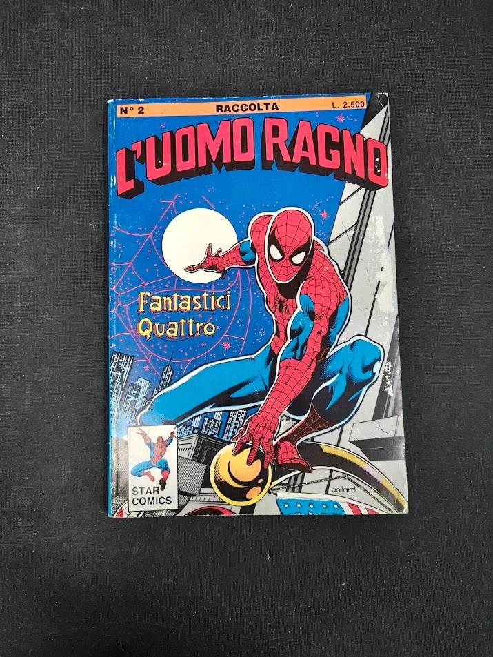 Fumetto Raccolta L'Uomo Ragno N. 2 Star Comics 1988 Marvel Vintage