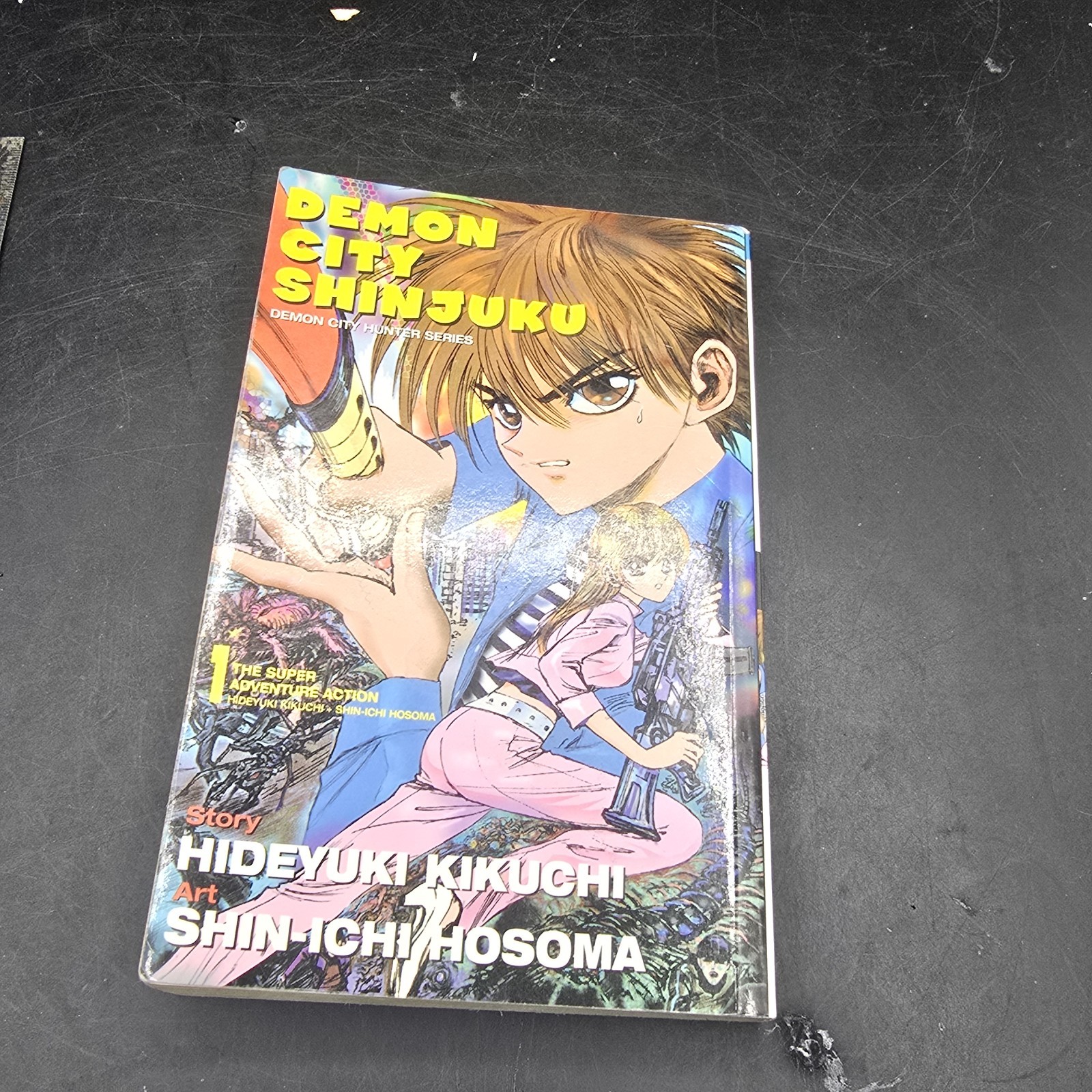 Demon City Shinjuku Vol 1 Manga TPB Hideyuki Kikuchi ADV Manga Fuori Produzione Raro