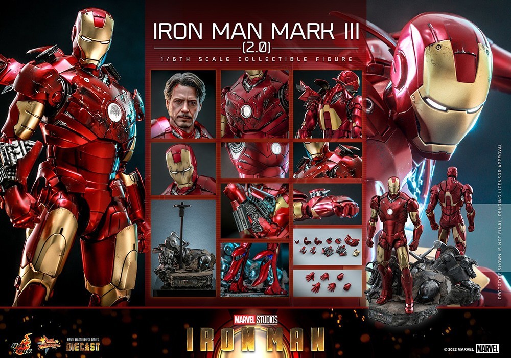 Hot Toys_Figura Iron Man Mark III (2.0) 16_MMS664D48_USATA