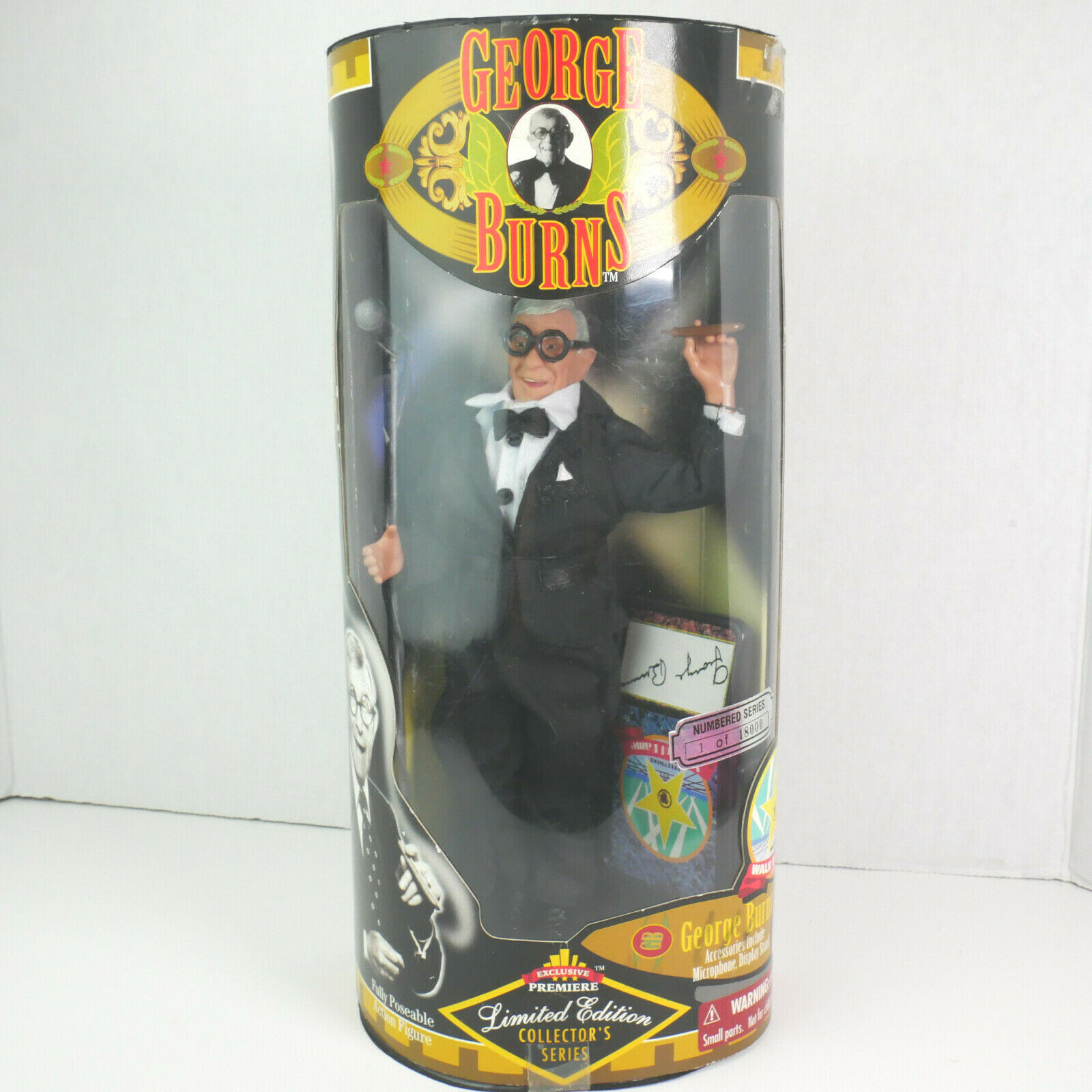 Modellino bambola George Burns edizione limitata numerata serie 1 del 1800