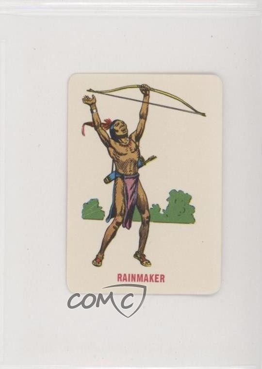 1967 Ed-U-Cards Cowboys and Indians Mini Rainmaker #6 0w6