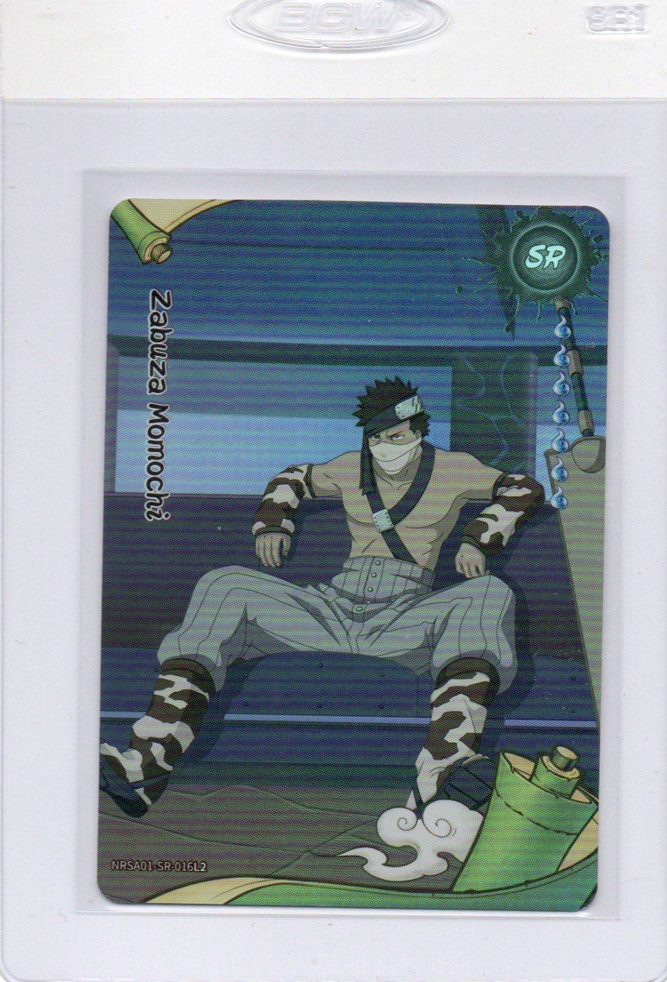 Naruto Zabuza Momochi 2002 NRSA01-SR-016L2 Holofoil
