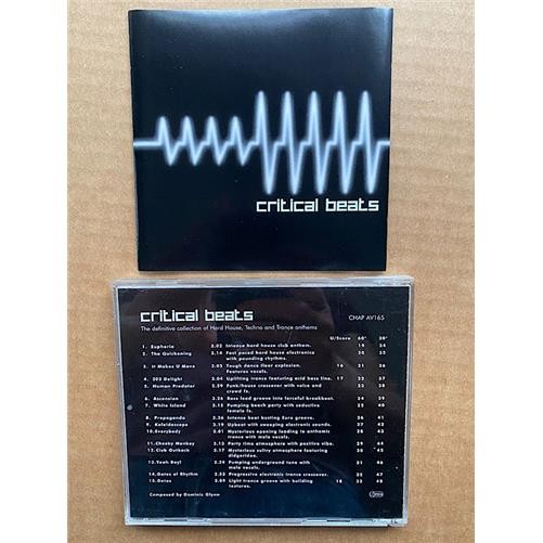 DOMINIC GLYNN CRITICAL BEATS CD 2001 - 15 generic Hard house/techn/trance anthem