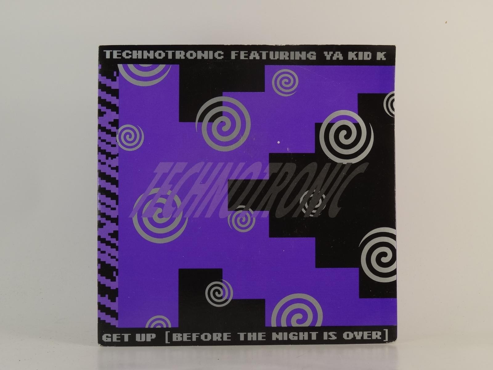 TECHNOTRONIC FT YA KID K GET UP (BEFORE THE NIGHT IS OVER) (89) 2 Track 7" Singl