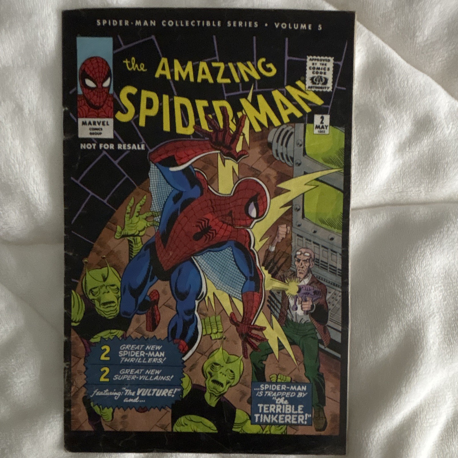 The Amazing Spider-Man "Dual To The Death With The Avvoltoio" Vol 5 (1963) Fumetto