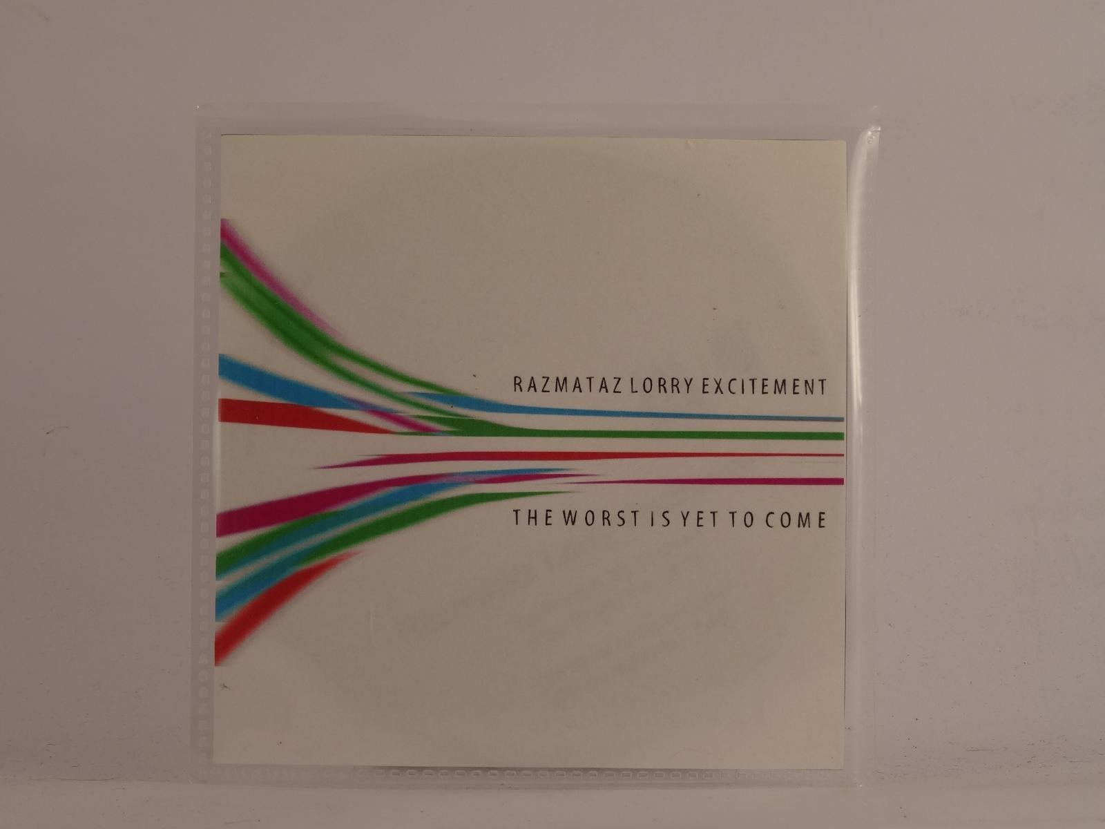 RAZMATAZ LORRY EXCITEMENT THE WORST IS YET TO COME (E87) 2 Track Promo CD Single
