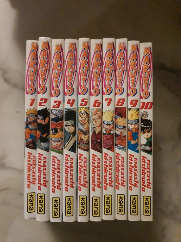 Naruto tome 1 à 10