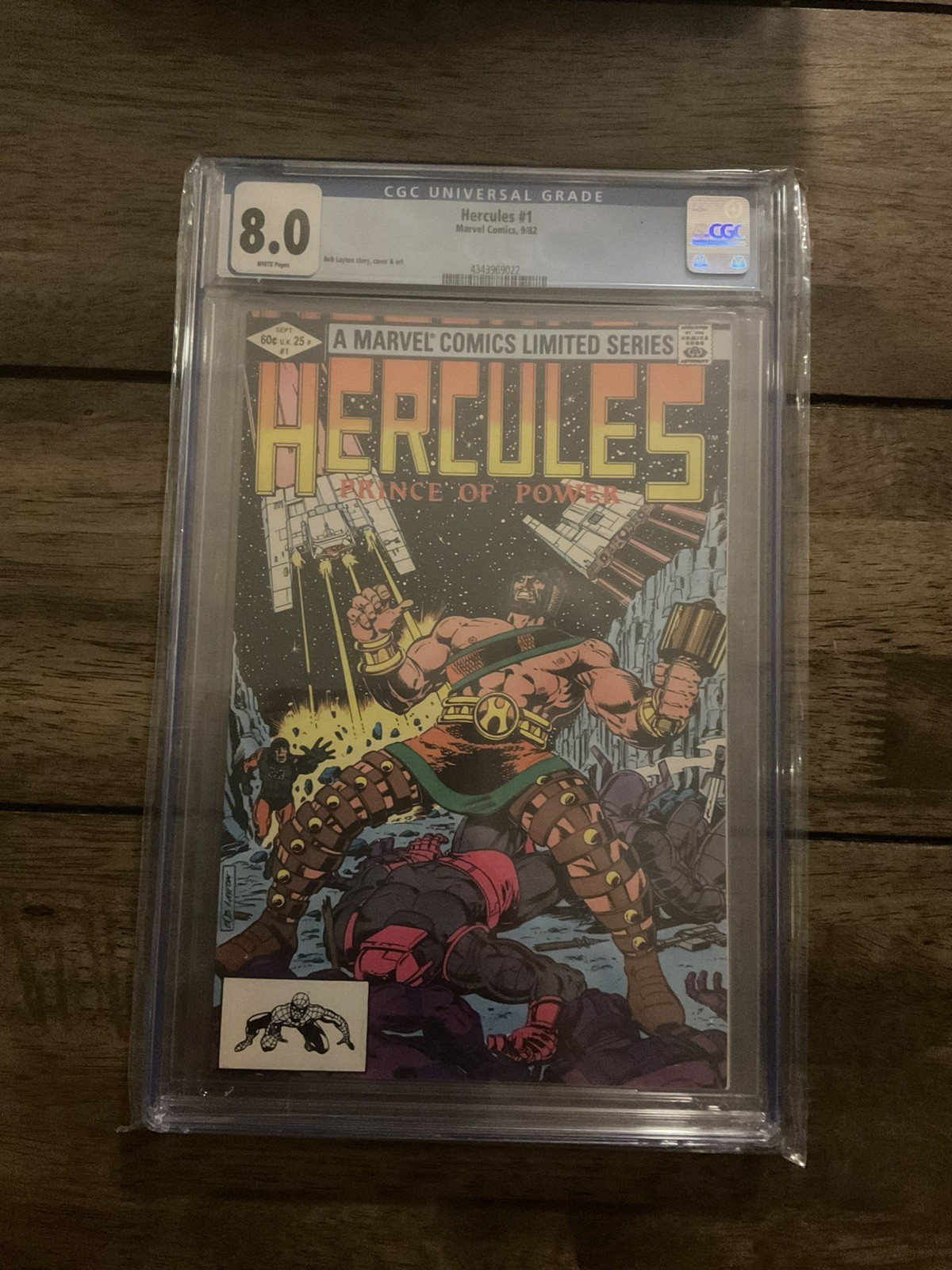 Ercole #1 (Marvel, 1982) CGC 8.0 Pagine Bianche Principe del Potere!