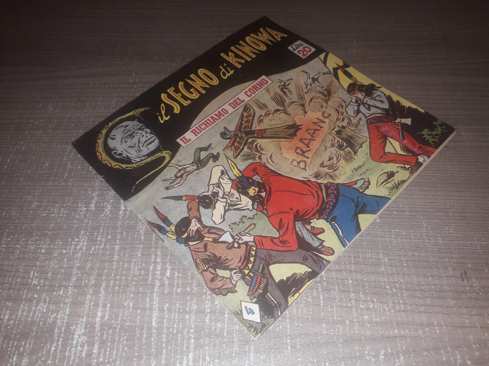 IL SEGNO di KINOWA  VI serie  n° 4  Dardo  1952