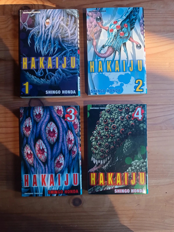 Mangas Hakaiju - Tomes 1 à 4