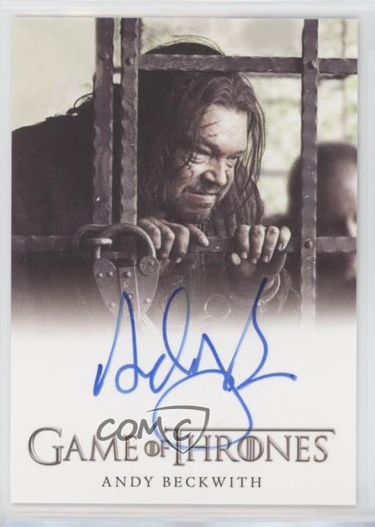 2021 Game of Thrones The Iron Anniversary Series 2 Andy Beckwith Rorge Auto 3j2
