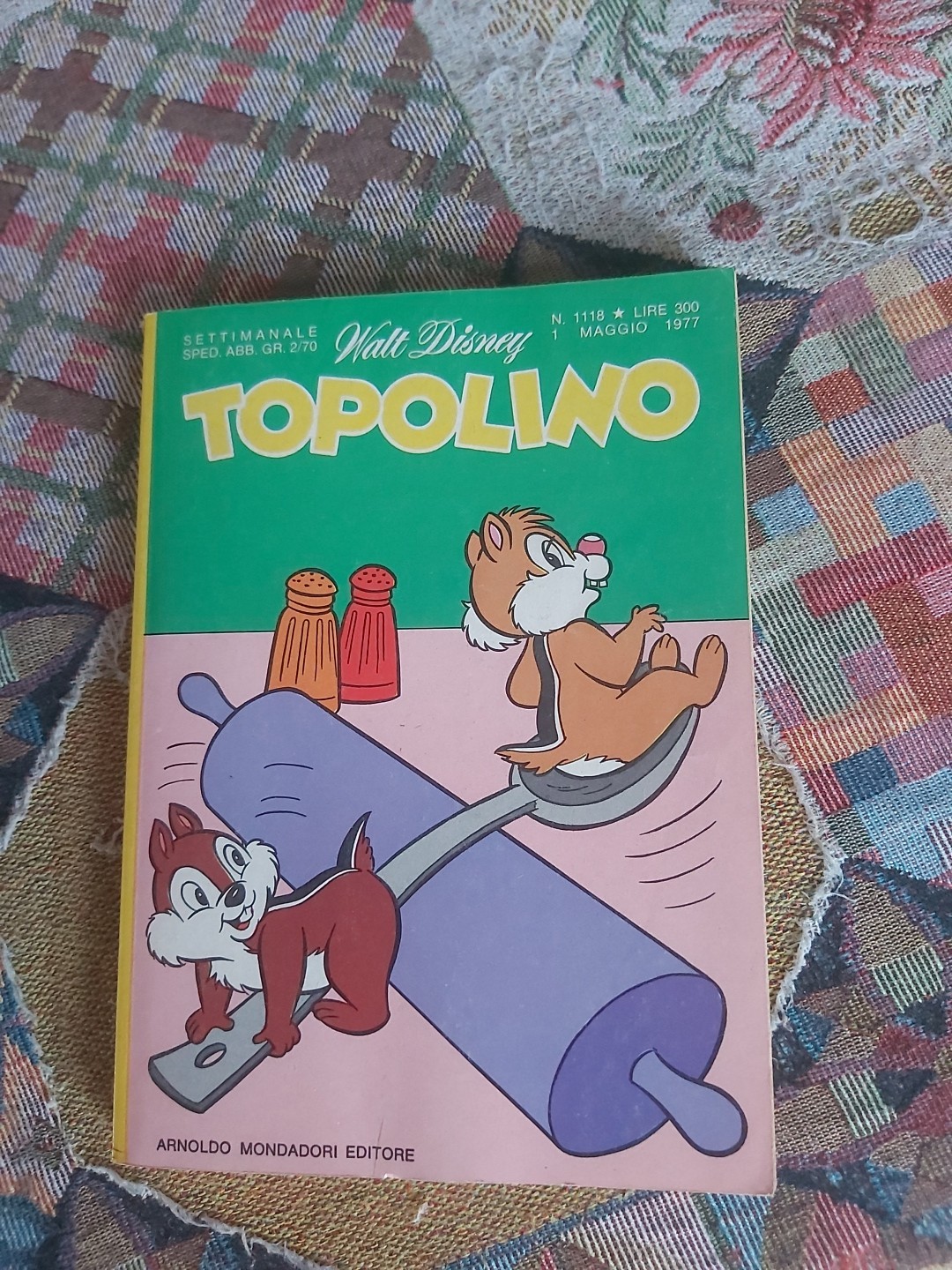 Topolino N. 1118  Del 1977